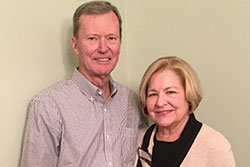 Photo of Tom and Nancy Donnelly. Link to their story.