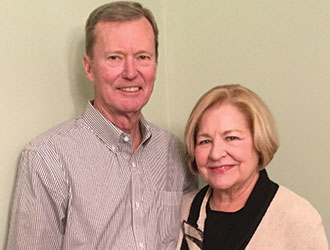  Photo of Tom and Nancy Donnelly.