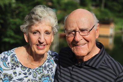 Len (’62) and Sue Mriscin. Link to their story